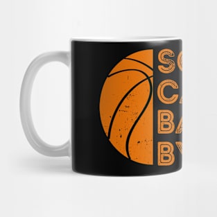 Funny basketball sorry can't BASKETBALL BYE - Basketball Mug